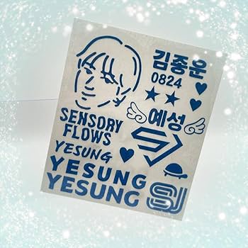 SUPER JUNIOR 25 イェソン トレカ yesung ステッカー Amazon.co.jp: スーパージュニア ペンライトステッカー イェソン